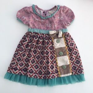 Matilda Jane Dress (size 6-12m)
